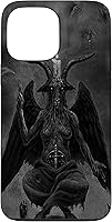 Vista 24 de Funda Satanic Goat Baphomet Occult Pagan Black Magic Goth Lucifer para iPhone 16