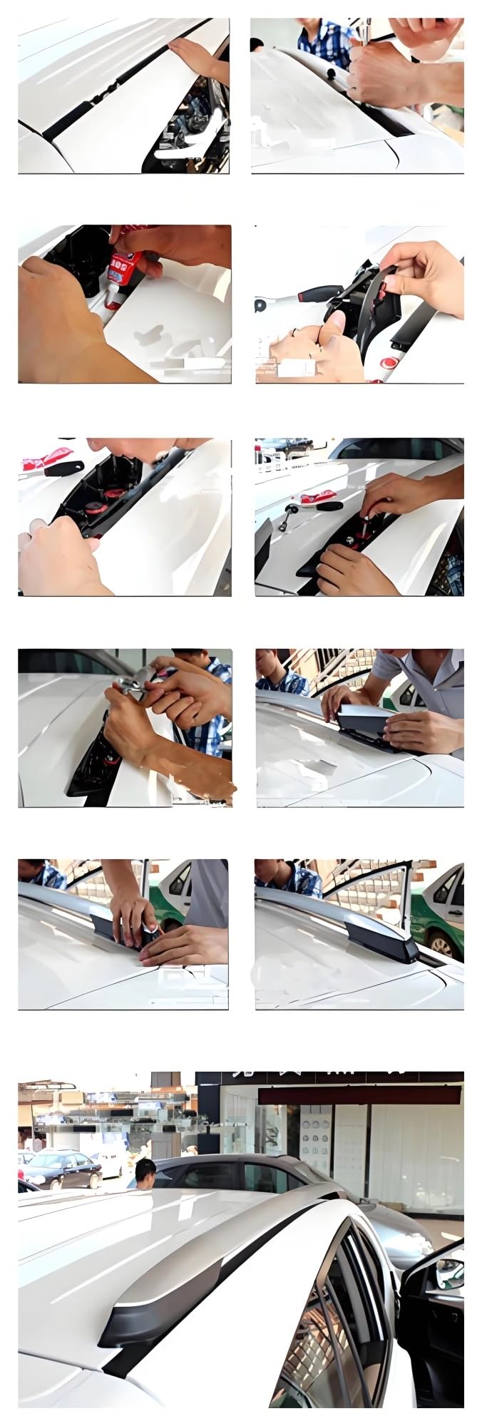 Barras Transversales De Techo Para Toyota Para RAV4 XA40