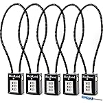 RioRand Trigger Lock 3 Digit Combination 15 Inch Gun Cable Lock (5PCS)