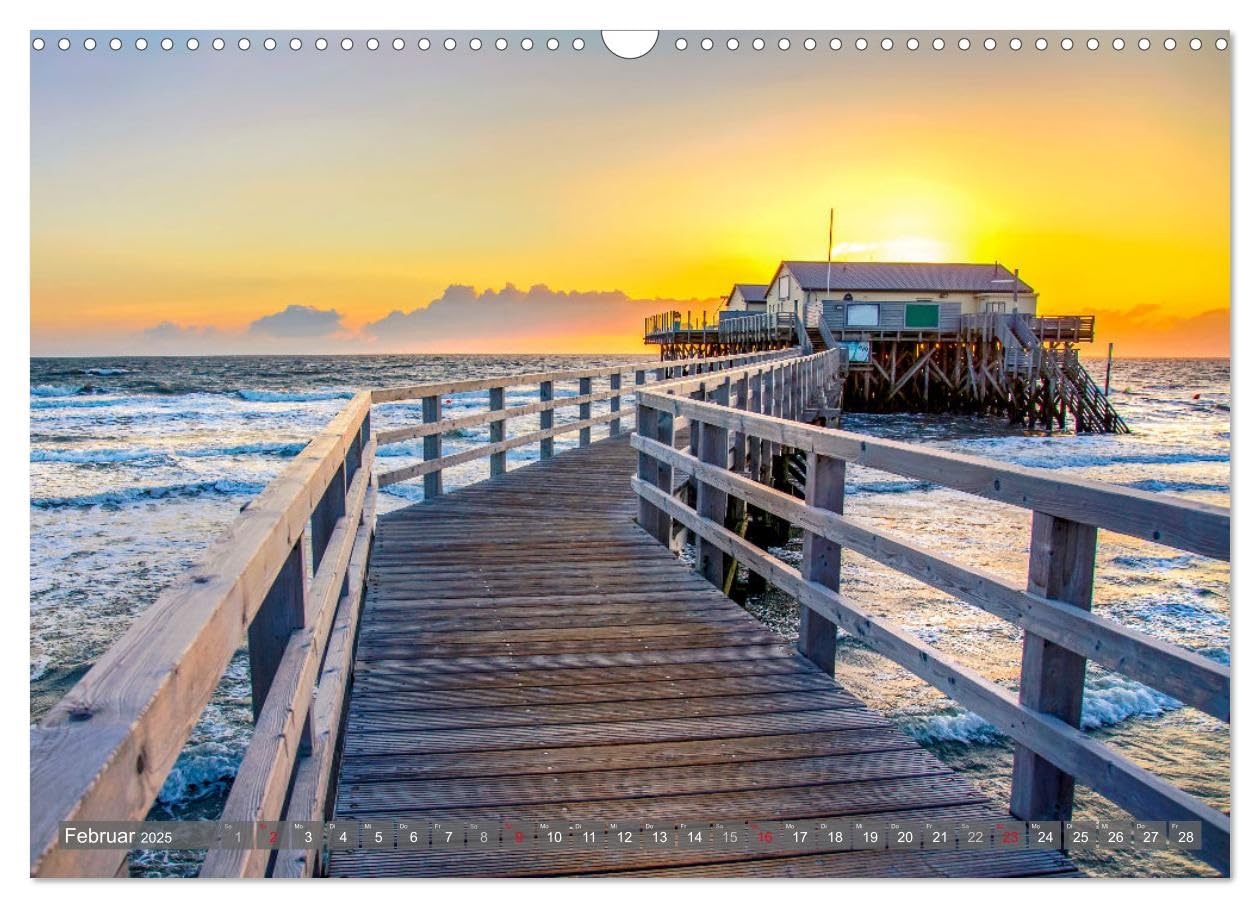 NORDSEE-VERLIEBT (Wandkalender 2025 DIN A3 quer), CALVENDO Monatskalender: Impressionen von der Waterkant (CALVENDO Orte)