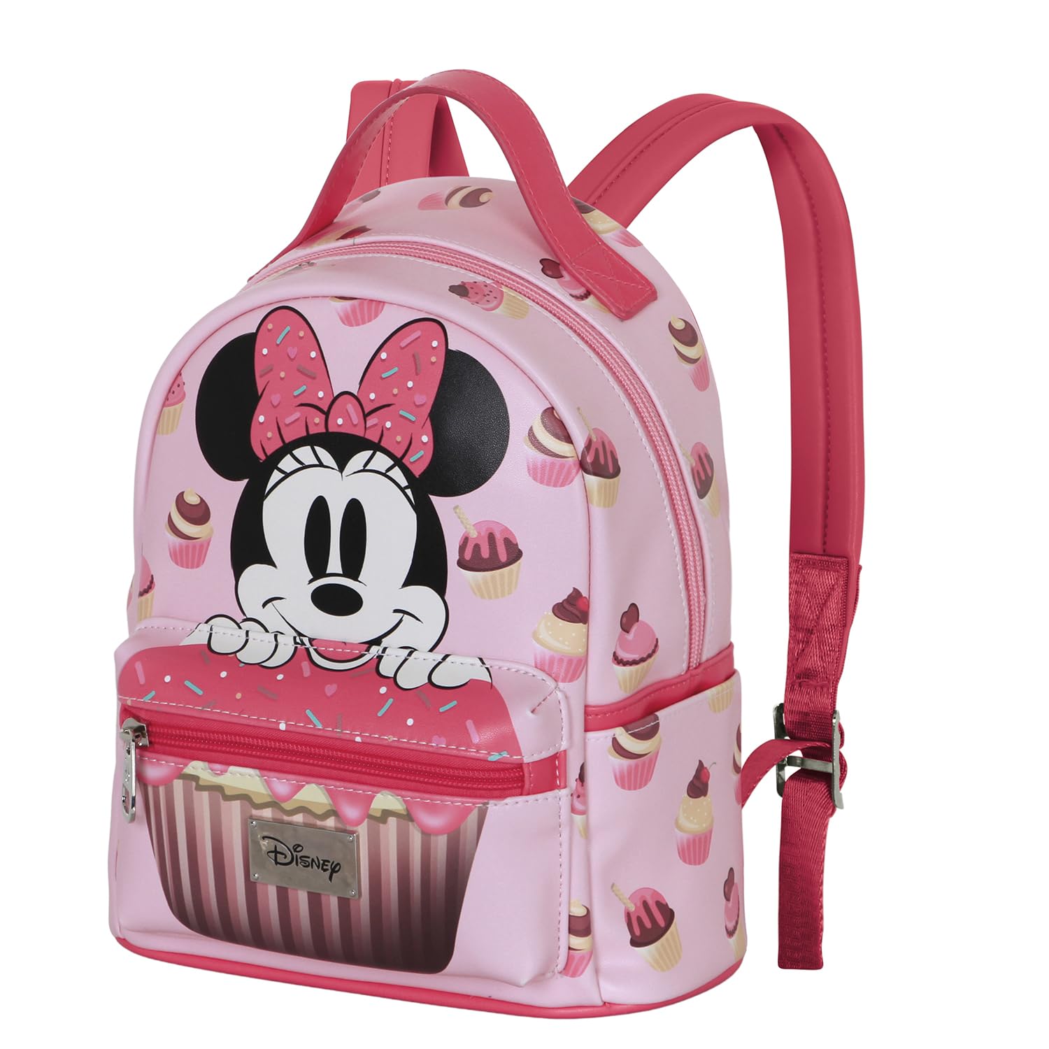 Sac à dos Minnie Mouse petit format rose pour fillette