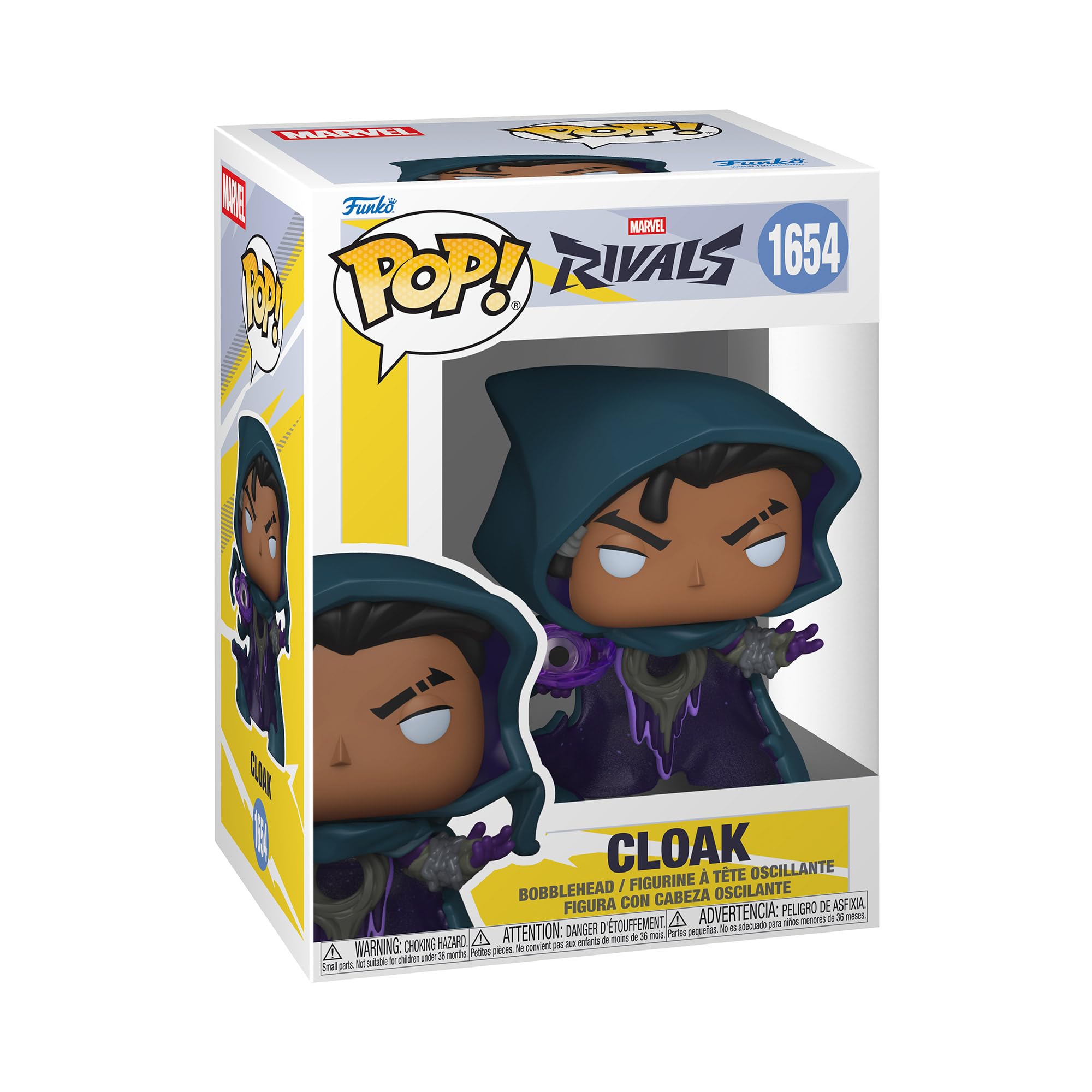 Funko Pop! Games: Marvel Rivals - Cloak- Figura de Vinilo Coleccionable - Idea de Regalo - Mercancia Oficial - Juguetes para Niños y Adultos - Video Games Fans - Muñeco para Coleccionistas