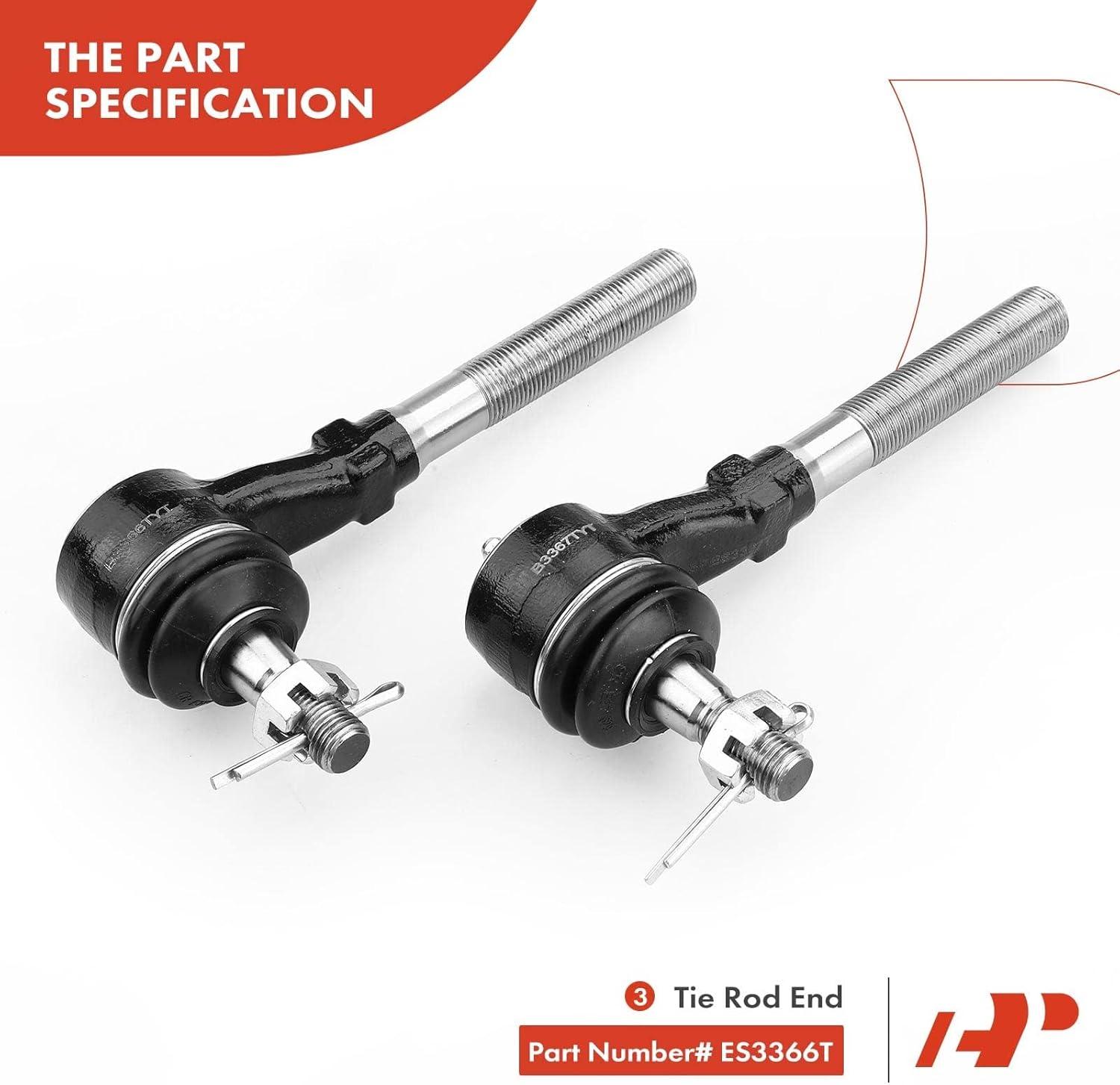 A-Premium Set of 8, Upper Lower Ball Joint, Inner Outer Tie Rod End, Compatible with Ford F-150 97-03, F-150 Heritage 04, F-250 97-99, Expedition 97-02, Lincoln Navigator 98-02, Blackwood 02, RWD