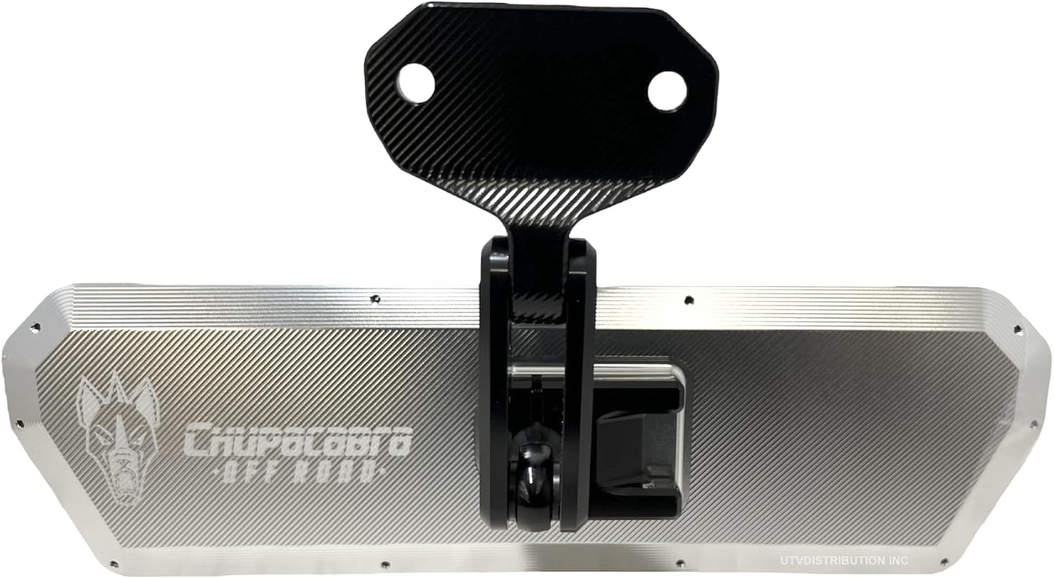 Chupacabra OffRoad Super Deluxe Rearview Mirror Fits Polaris Pro Xp/Turbo R/Pro R/Pro S (Black)