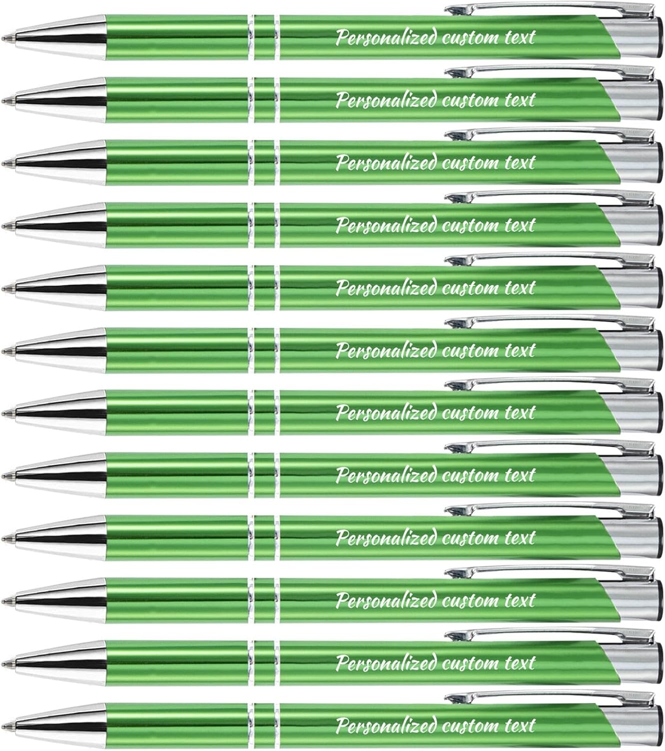 Personalized ballpoint pen with name or greeting, customized pen, 0.5mm black ink, suitable for men women office school business promotion wedding ballpoint pen gift