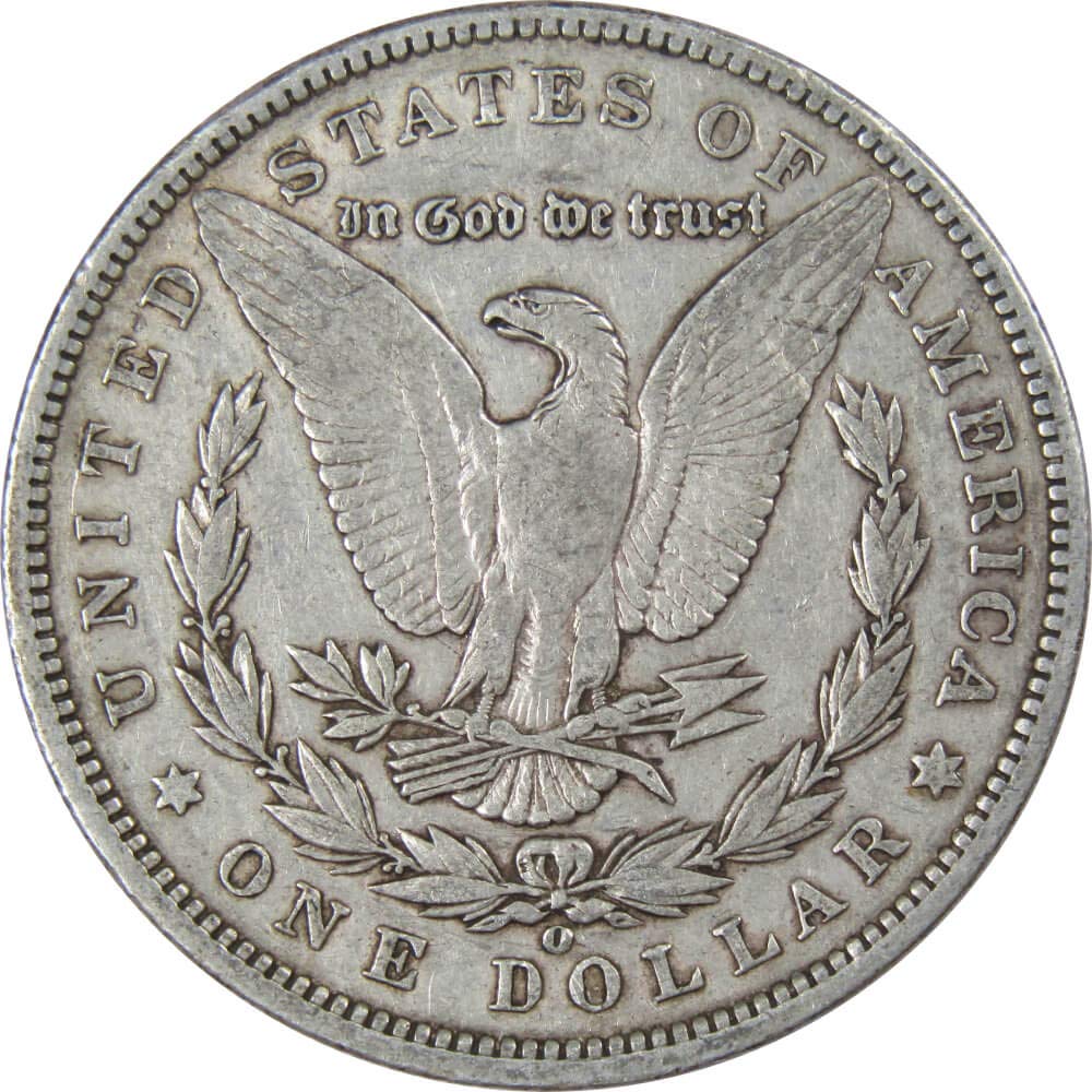 1896 O Morgan Dollar XF EF Extremely Fine 90% Silver $1 US Coin
