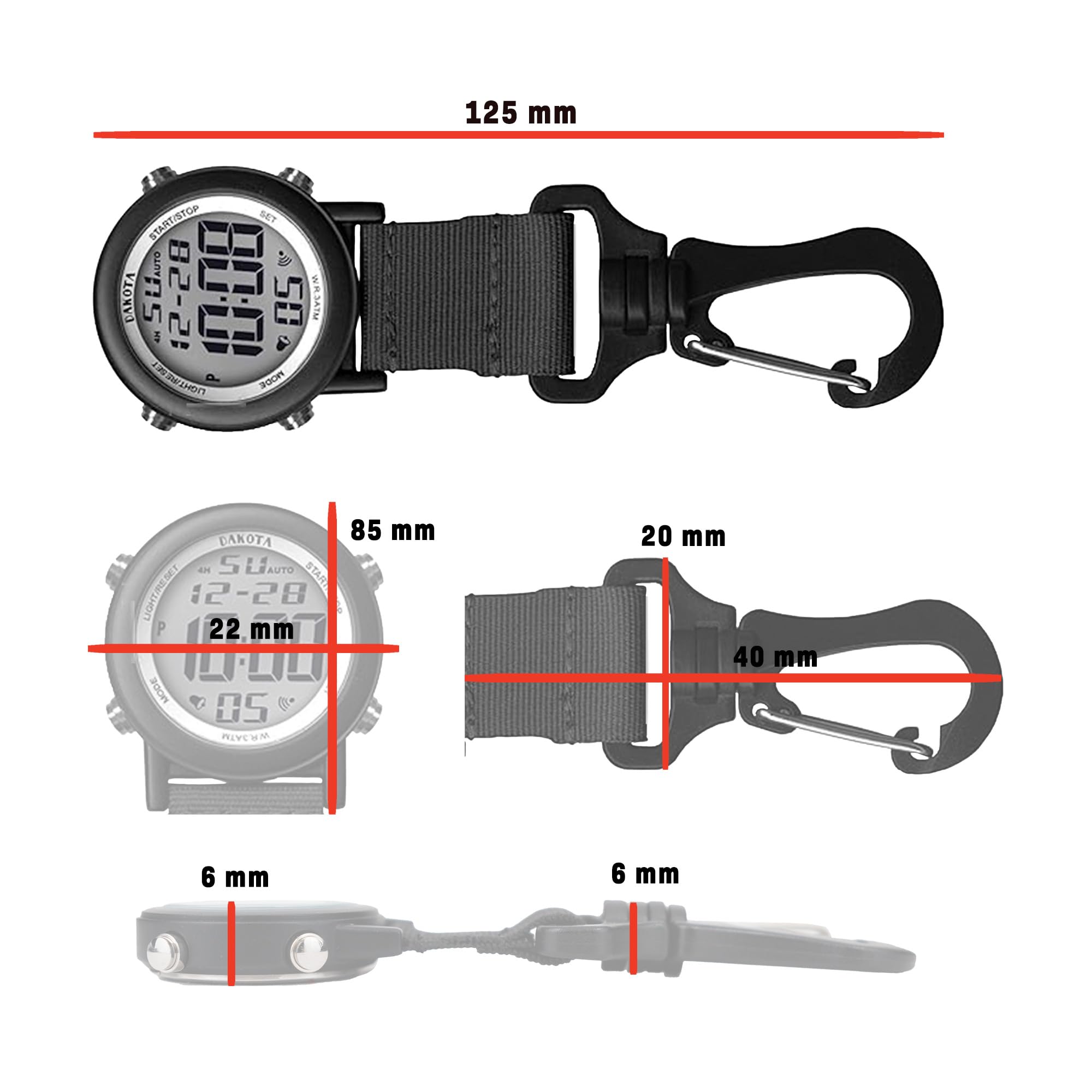 Dakota Montre Unisexe - Adulte DK2880