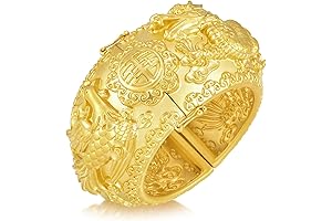 999.9 24K Solid Gold Bangle for Women and Weddings