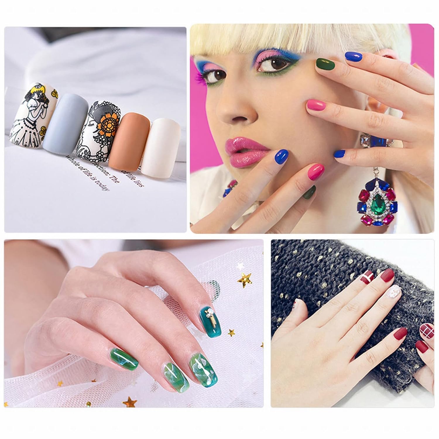 ZITIANY 12 Colors Nail Art 3D Painted Pen, Nail Polish Pen For Nail Art, Drawing Nail Point Graffiti Dotting Pen Flower Pen Hook Line DIY Nail Art Beauty Adorn Manicure Tools : Beauty & Personal Care