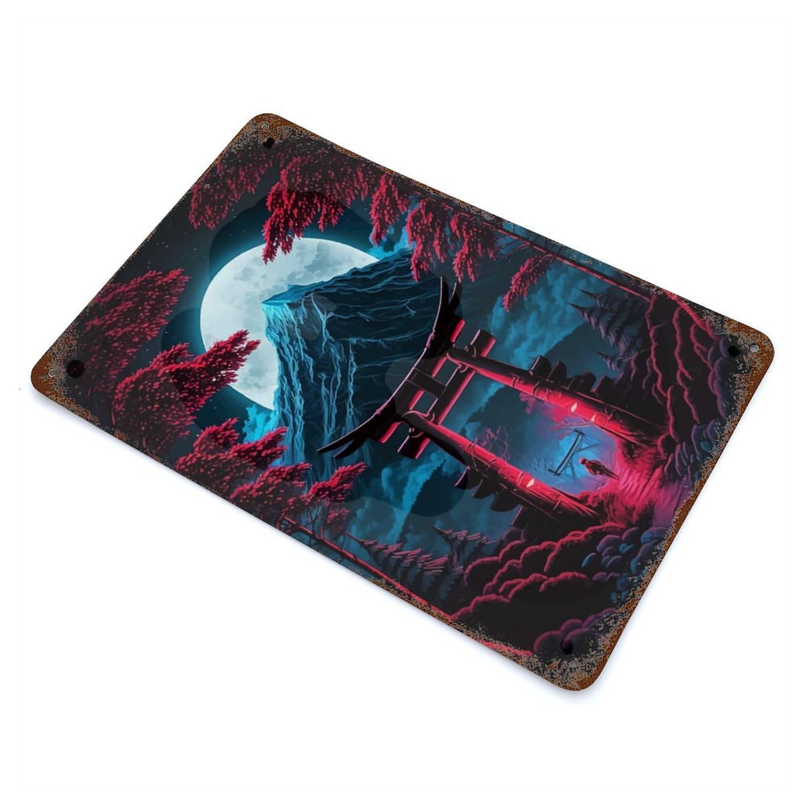 Ephemeral Apex Decorative Tin Sign 11.8"x7.9", Ideal for Garage, Bar And Workshop Decor