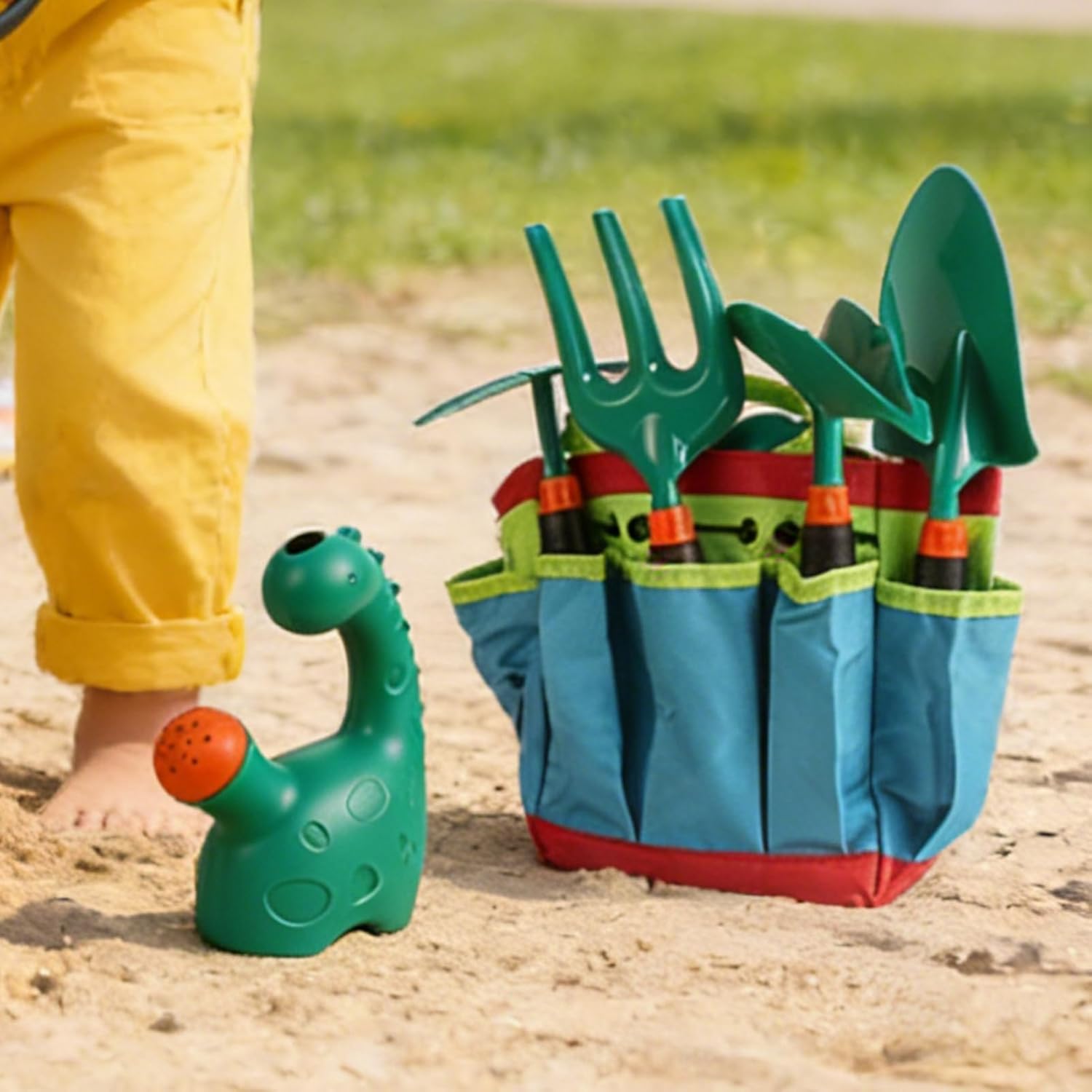 Educational Ergonomic Toys Kit, Gardening Tools For Kids, Garden Hand Tools For | Irrigation Kit For Soil Digging, Transplanting Pots And Gardeners