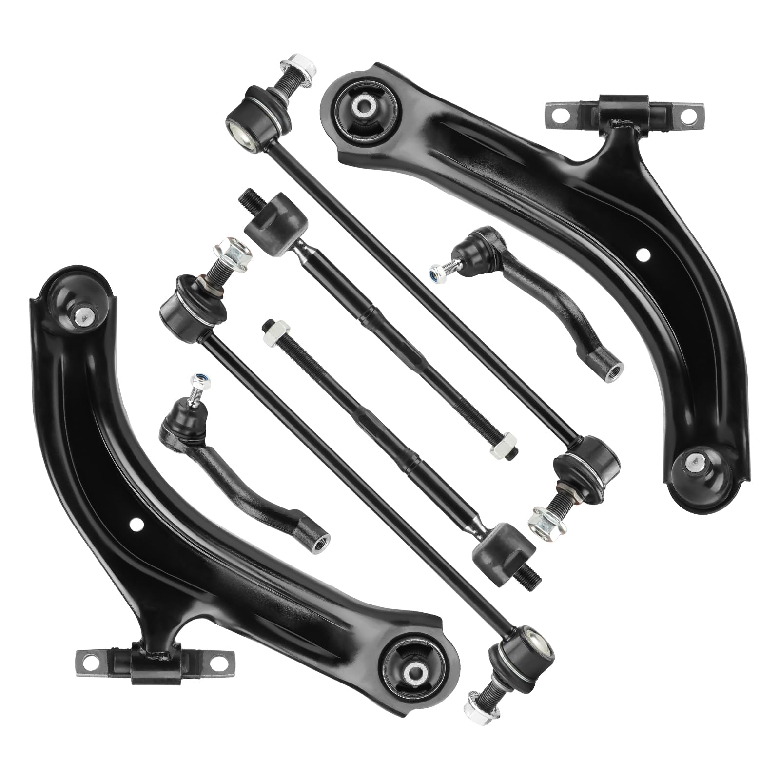 Front Upper Control Arm Kit For Nissan Sentra, Versa, NV200 - Pair (Left & Right) W/ 10-Year Warranty