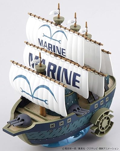 Vista 2 de Bandai Hobby - One Piece - (2203040) 07 Marine Ship Grand Ship Collection Model Kit