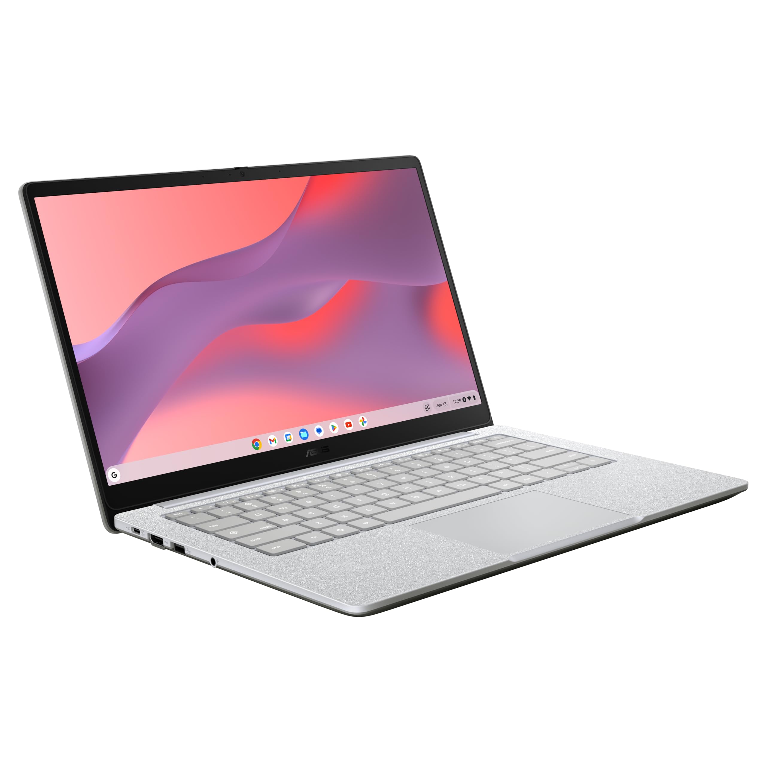 ASUS Chromebook Plus CX1405CTA-S60060 14 cali FHD 60Hz PC Portable (Intel Core 3-N355 Procesor 3,9 GHz, 8GB LPDDR5, 128G eMMC, grafika Intel UHD) ChromeOS, klawiatura AZERTY