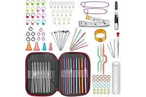 URWOOW 100 Pcs Yarn Tools: Comprehensive Yarn Crafting Companion