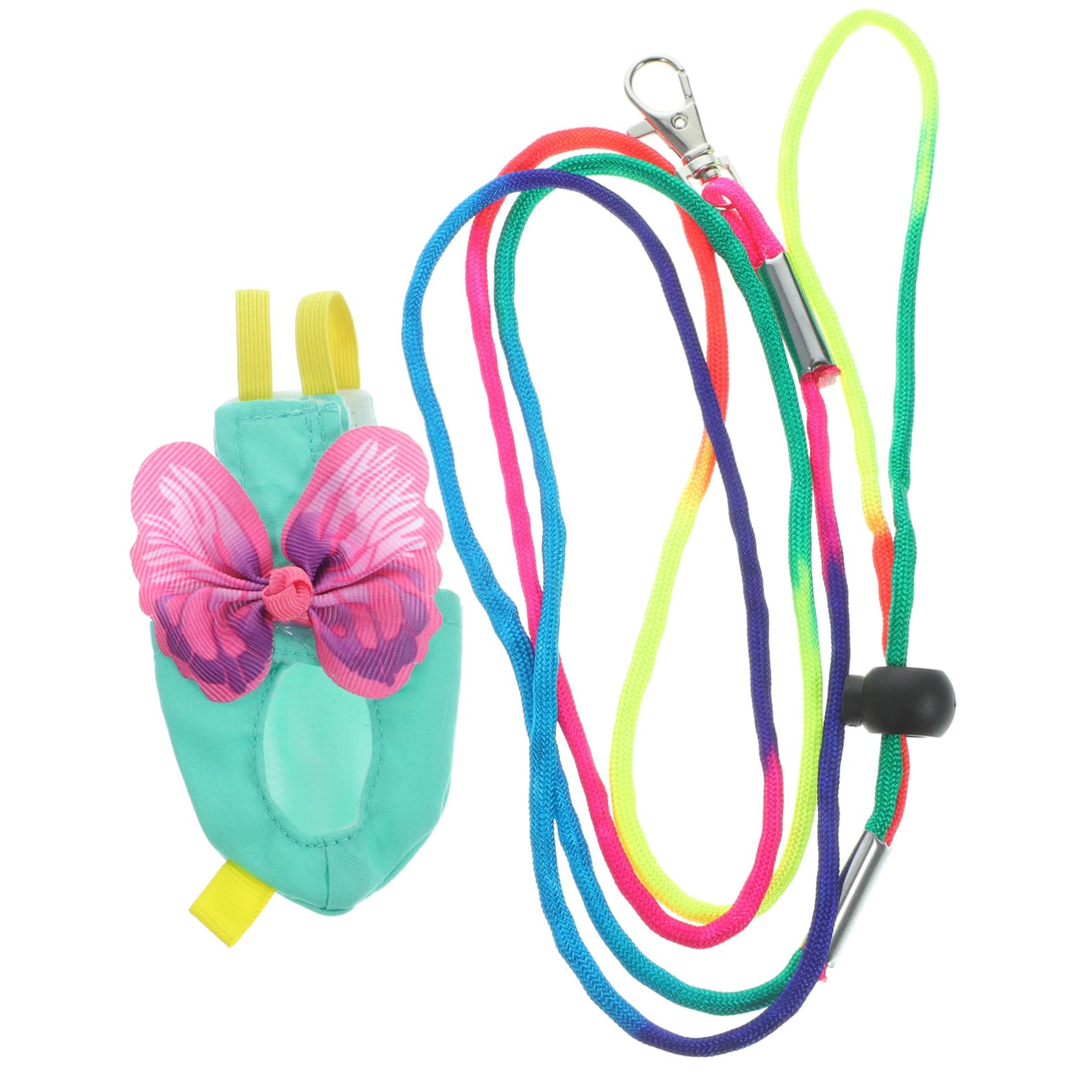VANZACK 5sets Abbigliamento Per Uccelli Pannolini Lavabili e Riutilizzabili Per Parrocchetti Completo Di e Guinzaglio Da Per Pappagalli e Calopsiti Design Carino e Leggero Facile Da