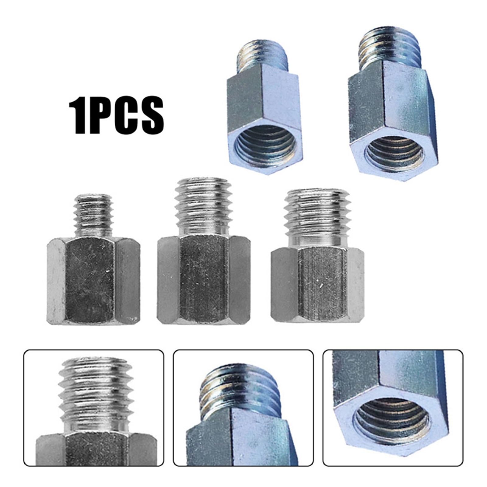 M10 M14 Adapter Winkelschleifer Polierer Gewindebohrer Schnittstelle Konverter Stecker Elektrowerkzeug Zubehör Anschluss M10 M14 Adapter Winkelschleifer