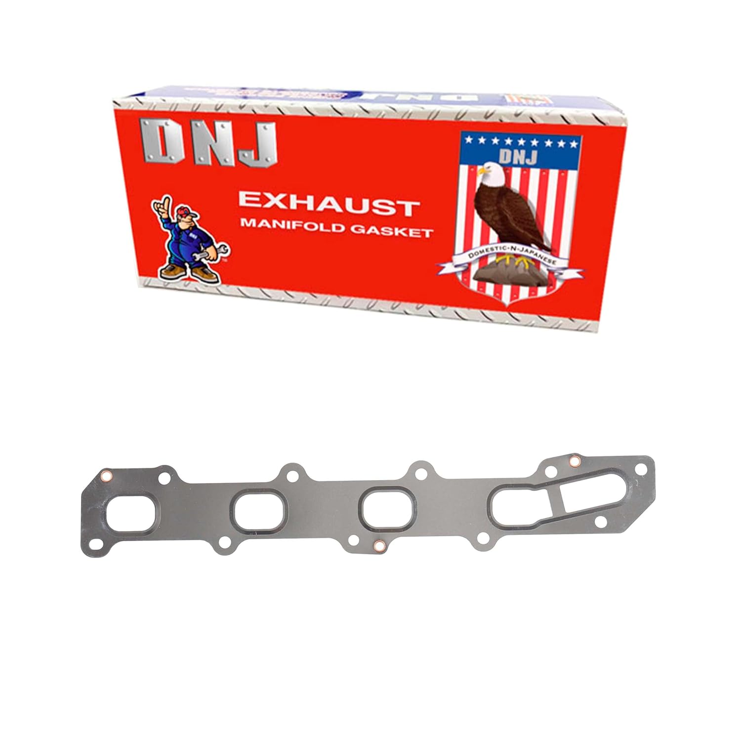 DNJ EG332 Exhaust Manifold Gasket Set for 1996-1999 Buick, Chevrolet, Oldsmobile, Pontiac Achieva, Alero, Cavalier 2.4L L4 16V DOHC 2392cc