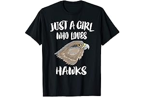 Just A Girl The Loves Hawks Bird Gift