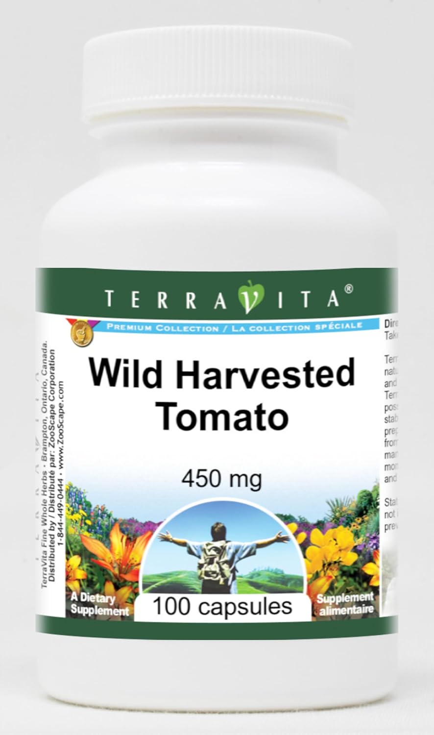 Wild Harvested Tomato - 450 mg (100 Capsules, ZIN: 521535) - 3 Pack