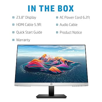 HP 24er 23.8インチ フルHD IPSモニター HDMI/VGA対応 HP 24er 23.8インチ フルHD IPSモニター HDMI/VGA対応 Amazon