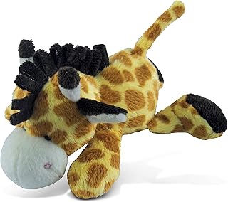 CoTa Global Giraffe Plush Refrigerator Magnet - Fluffy Yellow Giraffe Stuffed Plush Magnet, Cute Wild Life Magnet For Kitchen Fridge & Locker, Home Decor & Office Decorative Novelty Accessory - 4 Inch