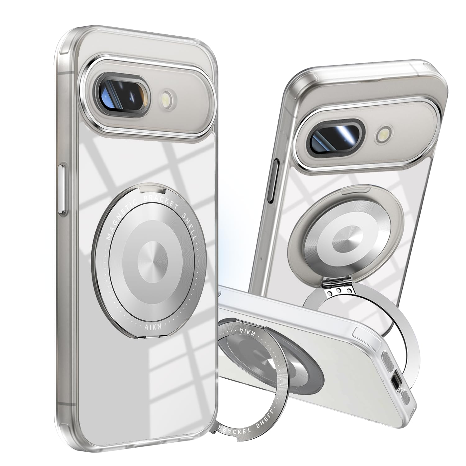 Coque Google Pixel 10A antichoc transparente support voiture - 8