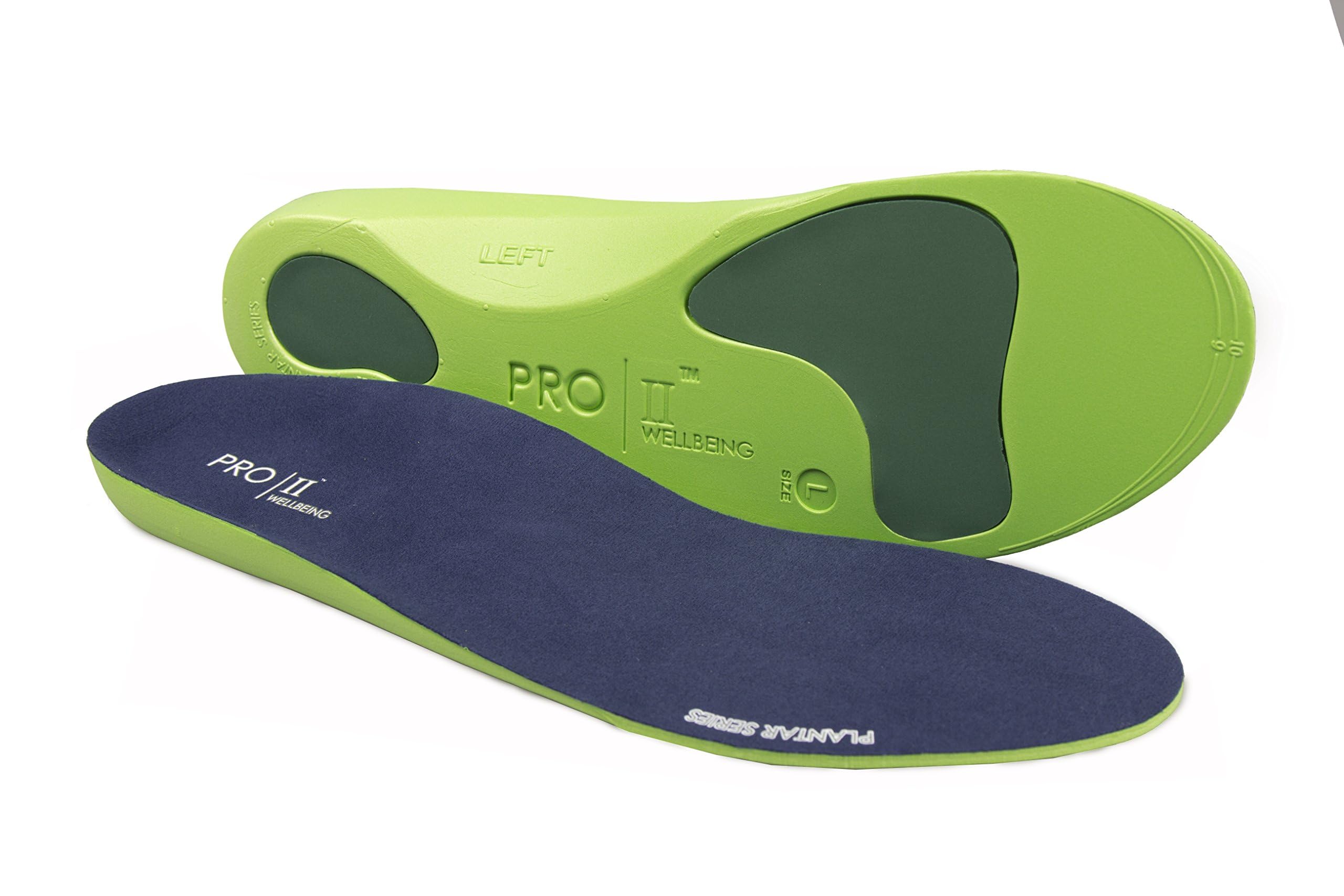 Orthotic Insoles Full Length with Arch Supports, Metatarsal and Heel Cushion for Plantar Fasciitis Treatment (3/4.5 UK)