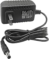 Vista 1 de 9V 2amp DC Power Supply, 9Volt 2000mA AC/DC Adapter, dc9v 2a Power Cord Adapter Plug 5.5mm x 2.5mm [The Polarity of Output tip: Inner Positive (+)