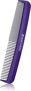 Pente Double, Liso, Dentes Médios e Finos, 1435, Marco Boni, Cores Sortidas, 1 Unidade,