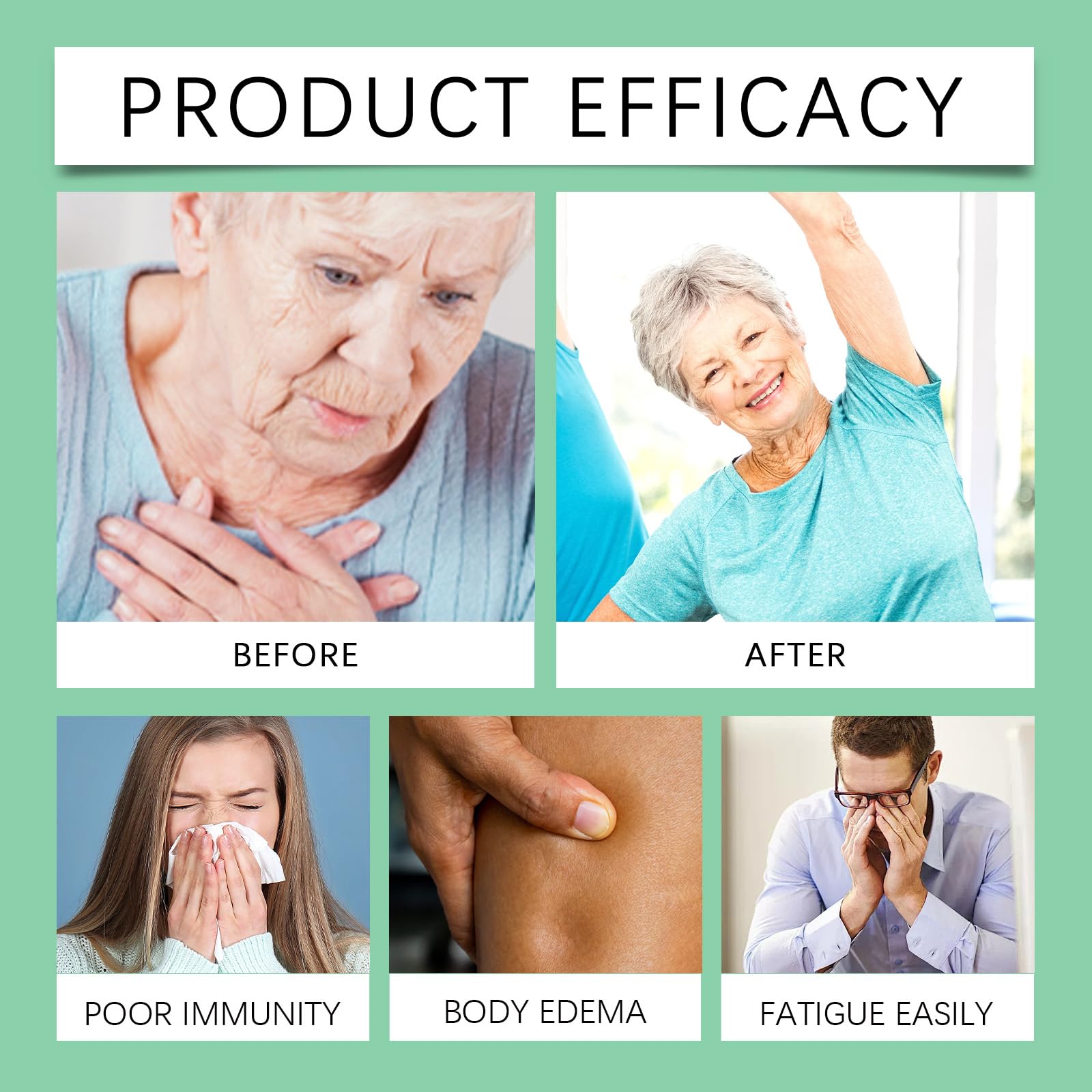 Gocce liquide di amaro di graviola, gocce liquide alle erbe 10 in 1, siero alle erbe di graviola, integratore naturale a base vegetale per il supporto quotidiano al benessere, 60 ml (8 bottiglie)