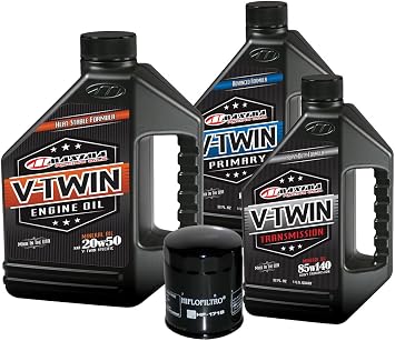 MaximaHiflofiltro VTTOCK03 Complete Engine Oil Change Kit for V-Twin Harley Davidson Twin Cam, 6 Quart