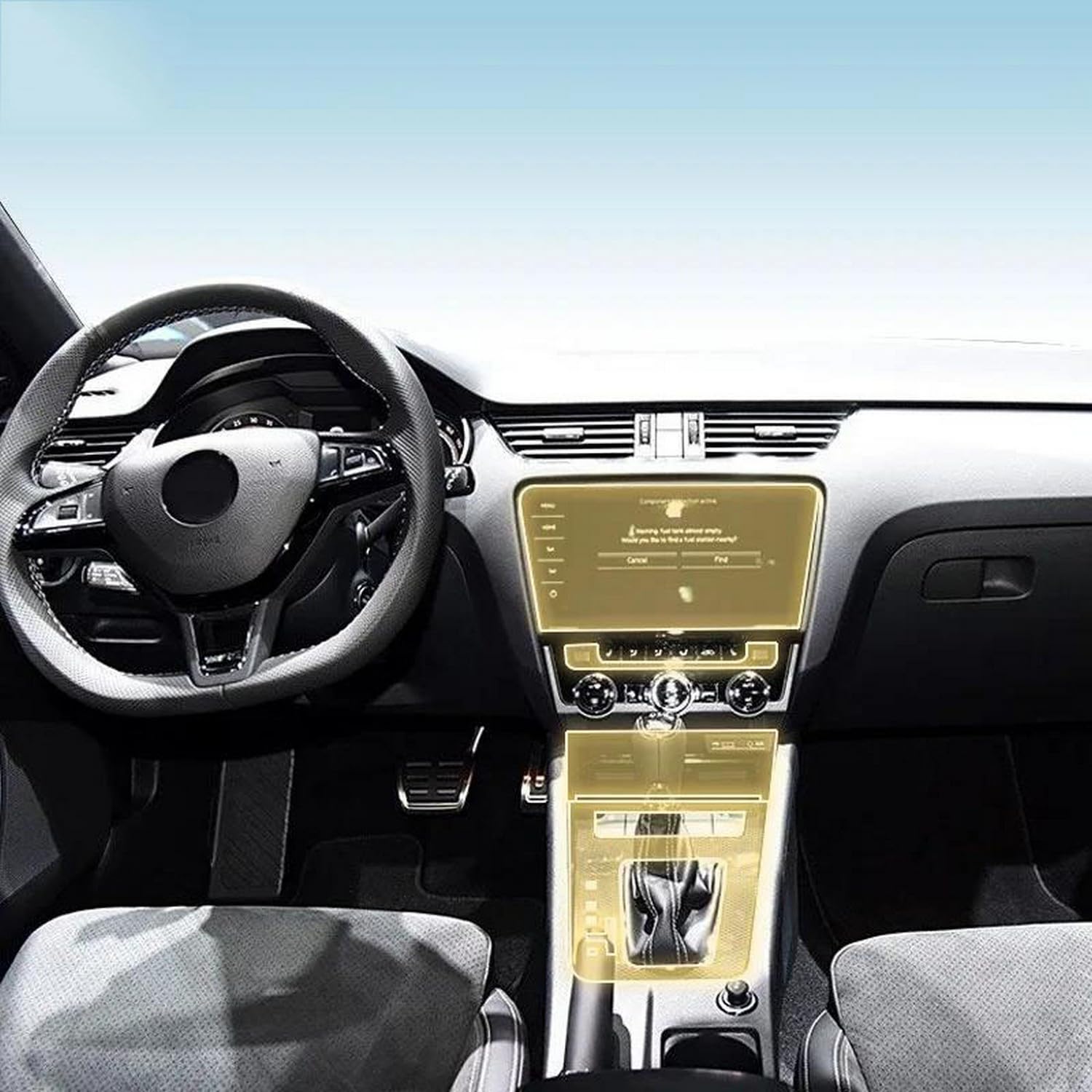Film TPU premium transparent de protection pour Skoda Octavia A7