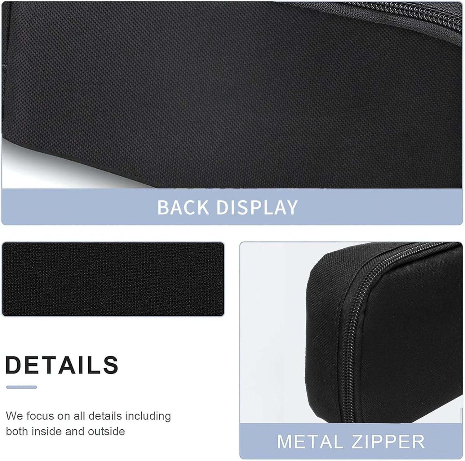 Halloween Party Pencil Case Large Capacity Pencil Pouch With Zippers Portable Waterproof Pencil Bag Makeup Pouch Cosmetic Bag For Women Men image 2
