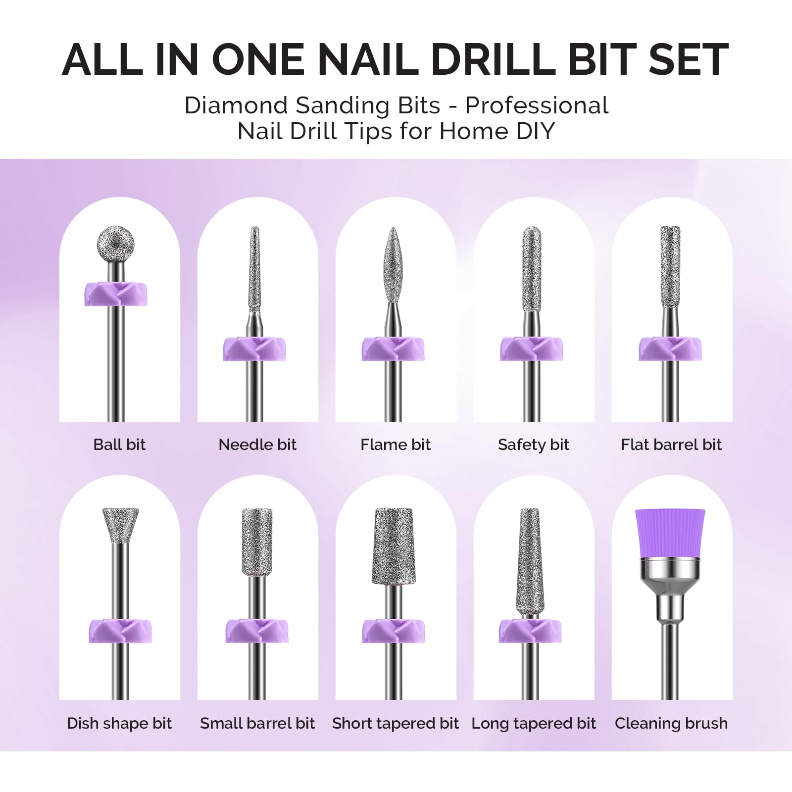 MelodySusie Nail Drill Bits - Image 2