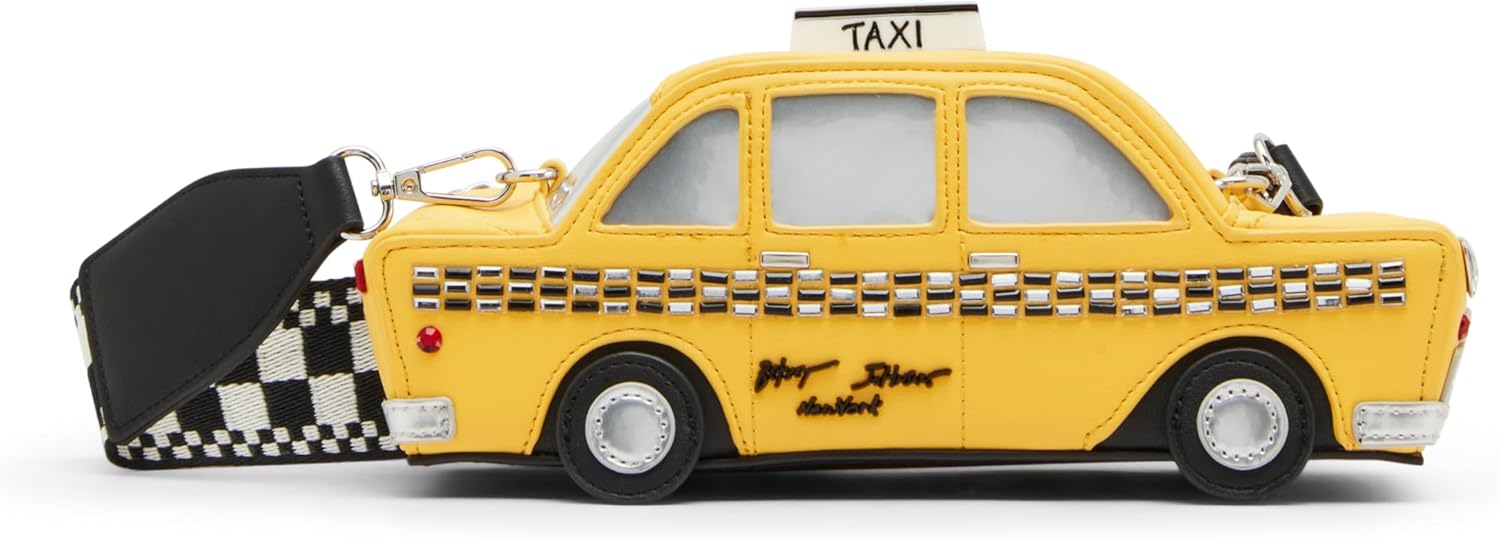 Betsey Johnson Fare Play Taxi Crossbody