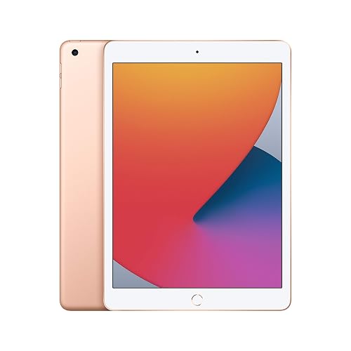 2020 Apple iPad (10.2-inch, Wi-Fi, 32GB) Gold (Renewed) - Gold - Wi-Fi - 32 GB