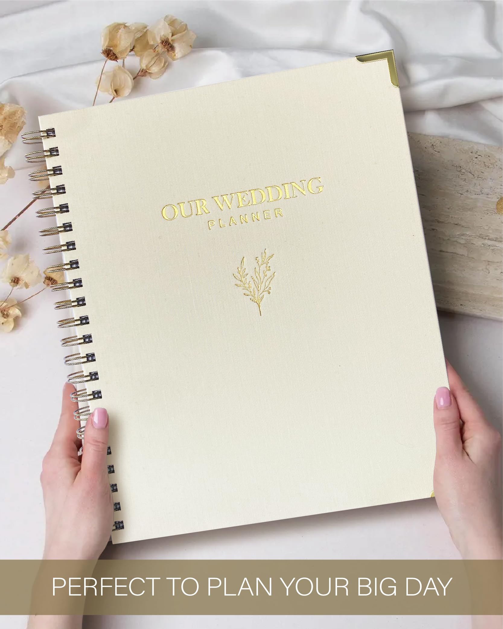 Hochzeitsplaner für die Braut – Hochzeitsplanungsbuch und Organizer, Braut-Hochzeitsplaner-Buch & Ordner