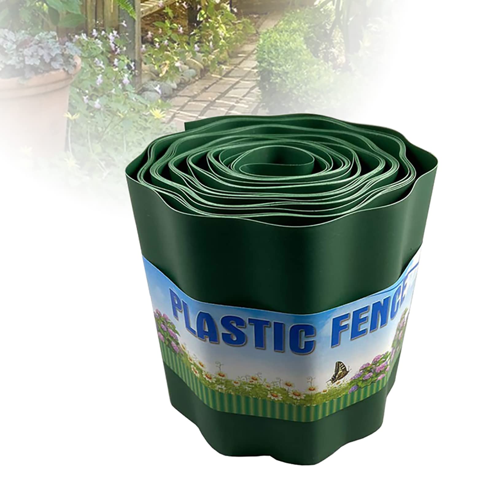 Buy WOERD Landscape Edging Border Plastic, Garden Edging Border No Dig