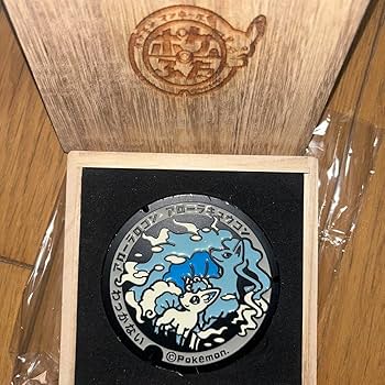Amazon.co.jp: ポケふた 小さいマンホール 北海道 稚内 アローラロコン