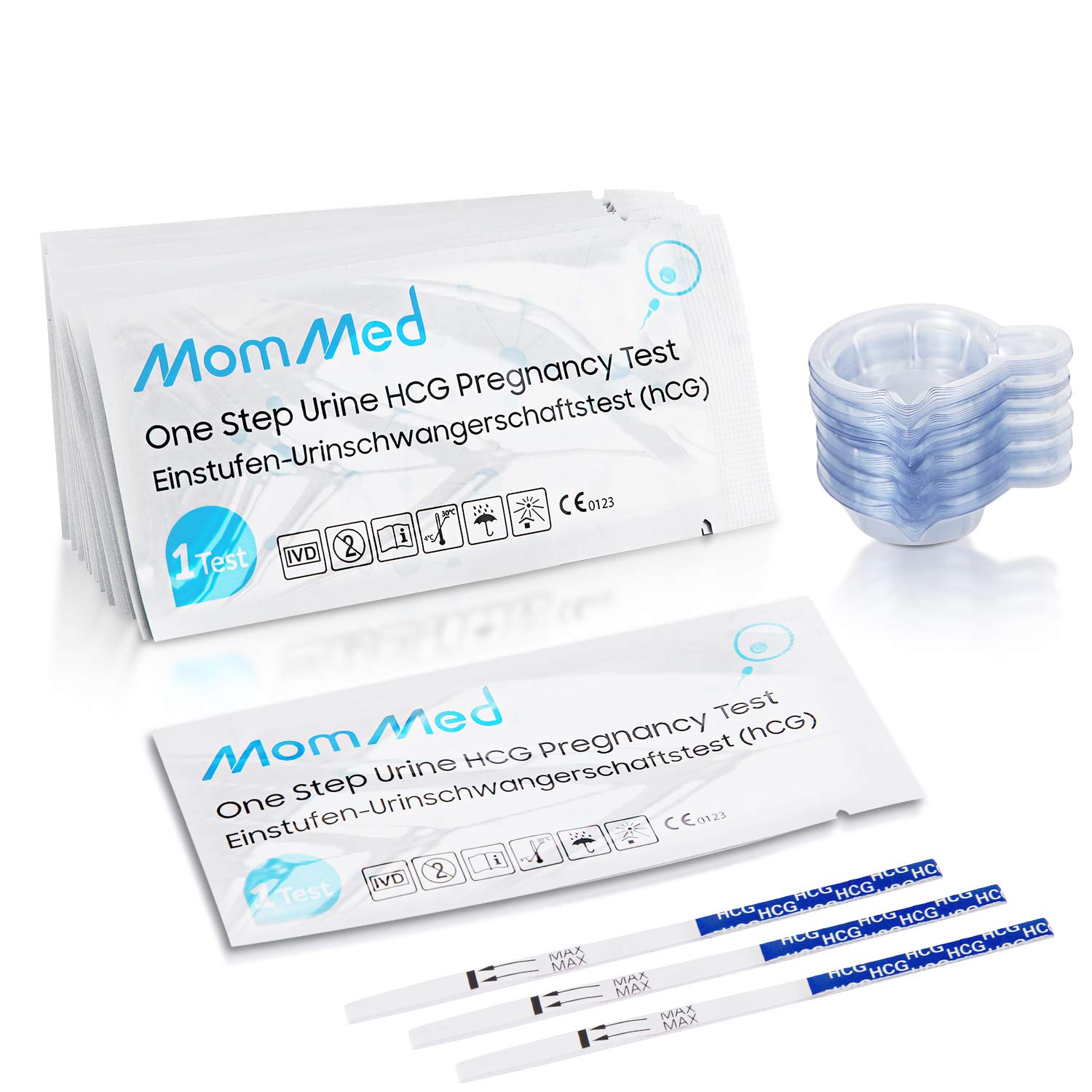 Buy MOMMED Pregnancy Tests(HCG55), 55pcs Fertility Test for Women with