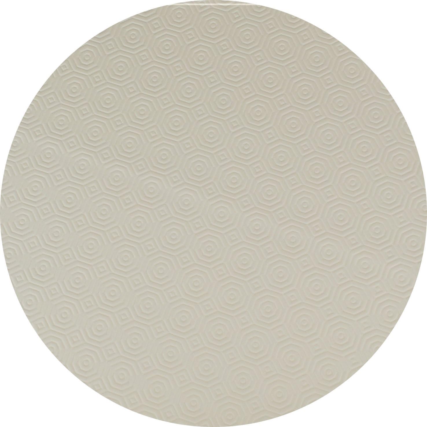 Karina Home ROUND Table Protector and Colours (120cm Round, Cream)