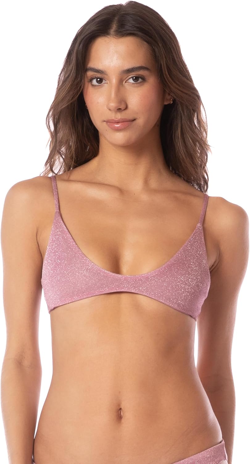 Maaji 3268 Sporty Bralette Top Women Swimwear Pink - Image 3