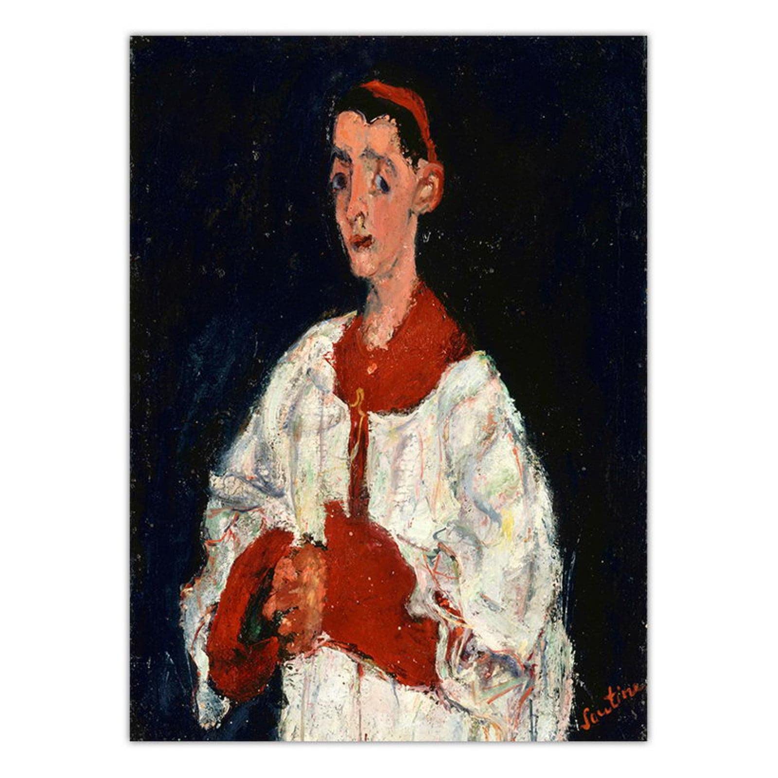 Amazon.co.jp: ロシアのシャイムスーティンキャンバス壁アート