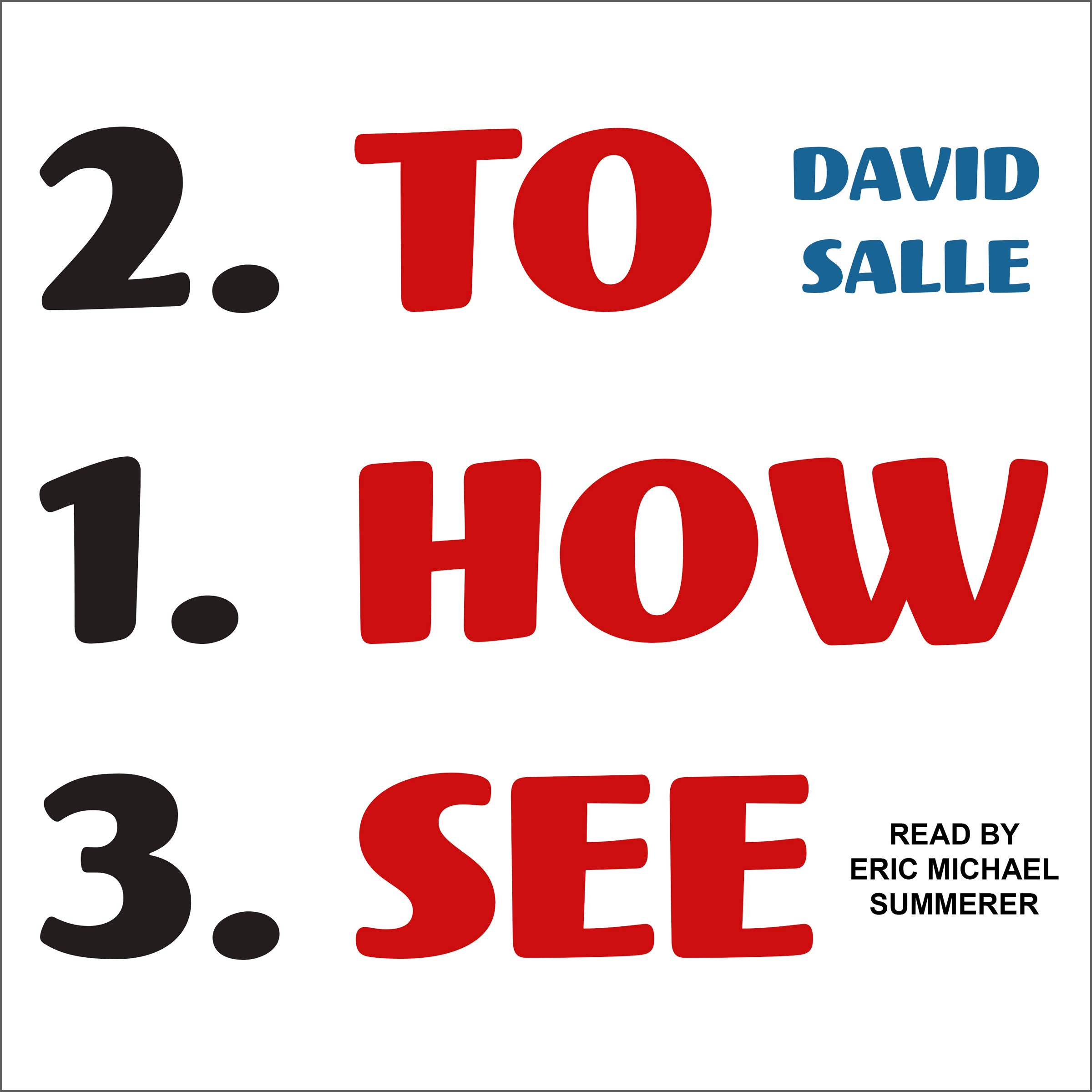 Cover art for How to See