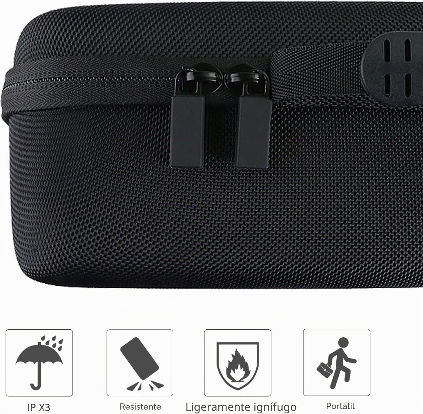 co2CREA Funda protectora rígida para Akai Professional MPC One/MPC One+ máquina de tambor independiente, Negro, Medio, Funda con controlador y cable
