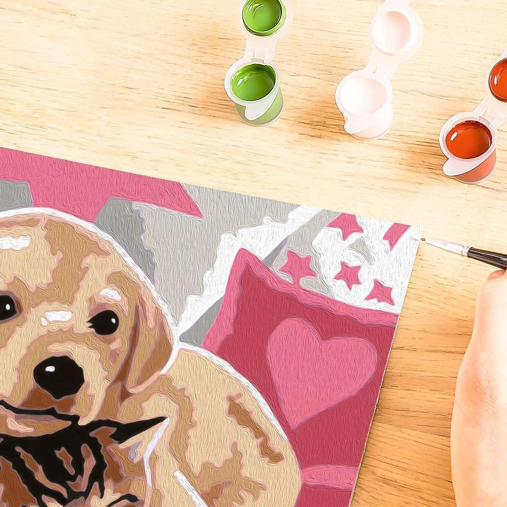 Kit Peinture Par Numéros Ravensburger - Poulain Et Chaton