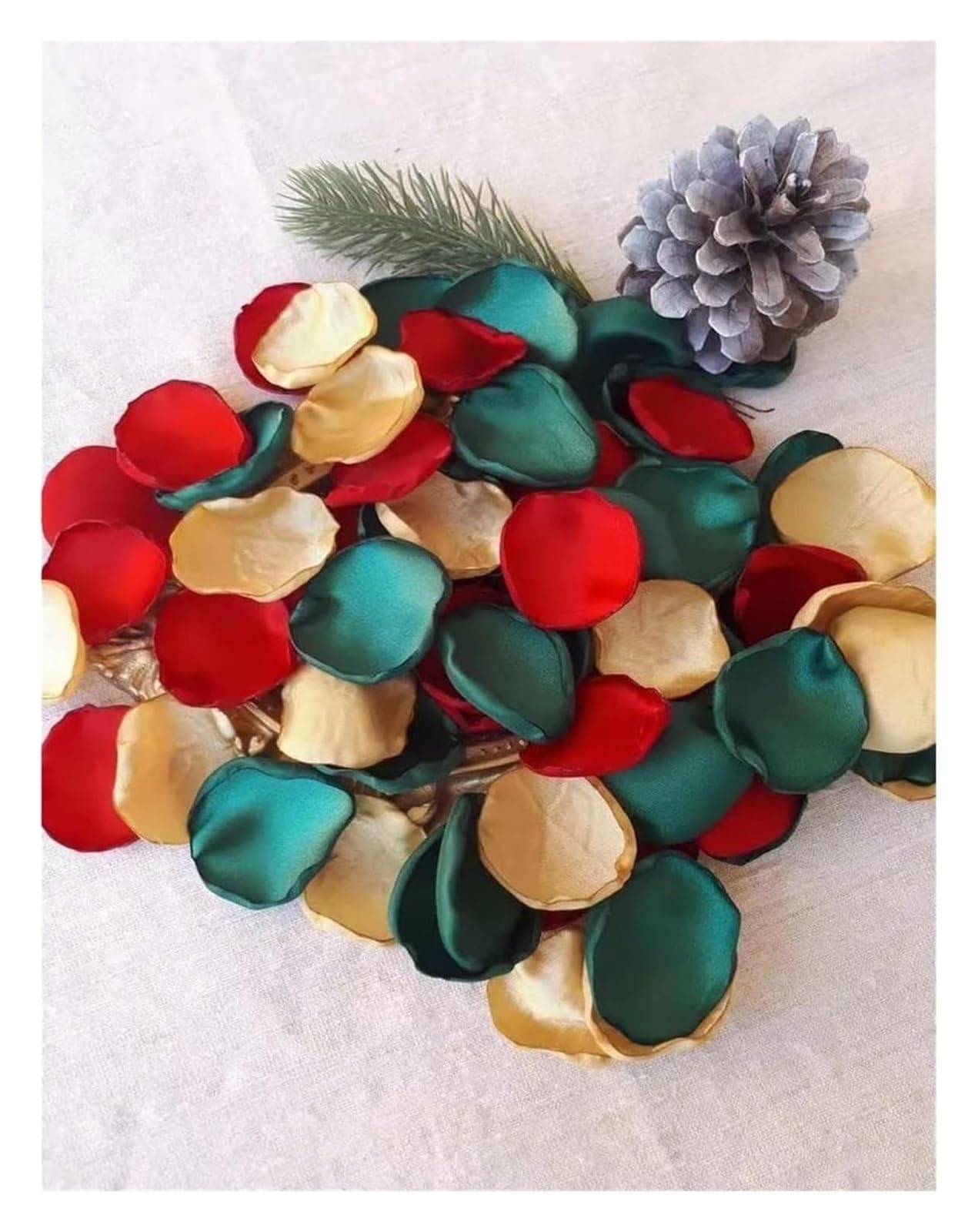 BPABDEITR Artificial Rose Petals 200 Pcs Multicolor Silk Satin(Mixed Color 02)