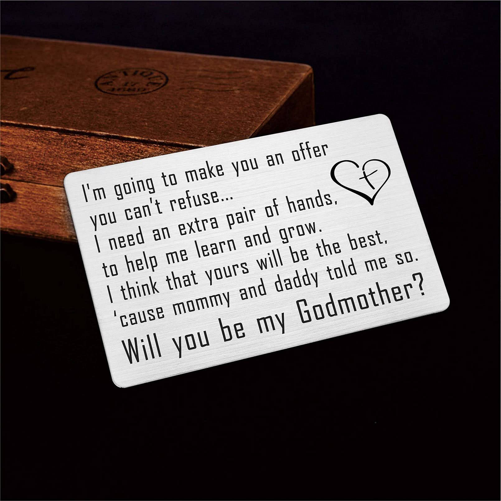 Godparents Proposal Gift | Godmother Godfather Presents By Mermaid Marys