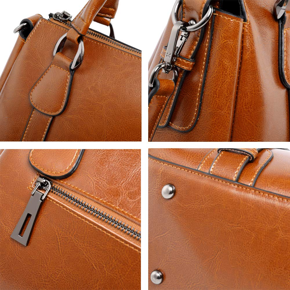 Borsa a mano con Tracolla da in Pelle Donna Brose a spalla Nero